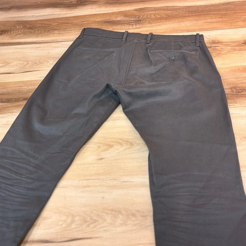 J Crew‎ 484 Slim Stretch Chinos Pants Men W31 L32 Gray Cotton Blend
